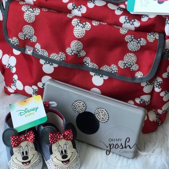 Disney Minnie Mouse Diaper Bag Set